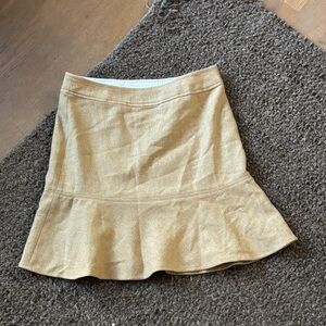 GAP Tan A-Line Skirt